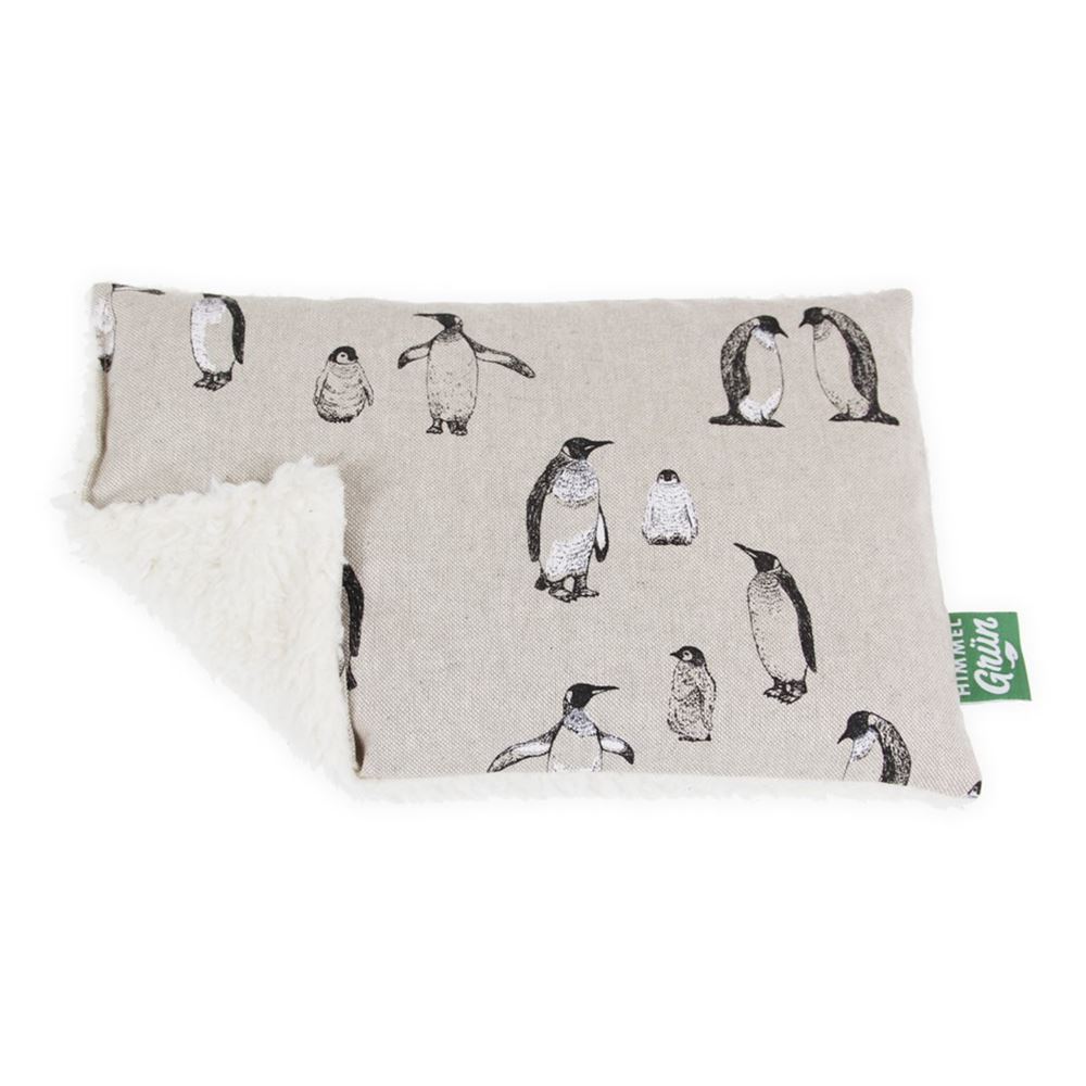 HIMMELGRÜN Kirschkernkissen 30x20cm Pinguin