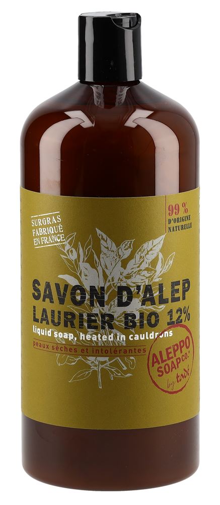 TADE savon d'alep liquide 12 % laurier 1 lt