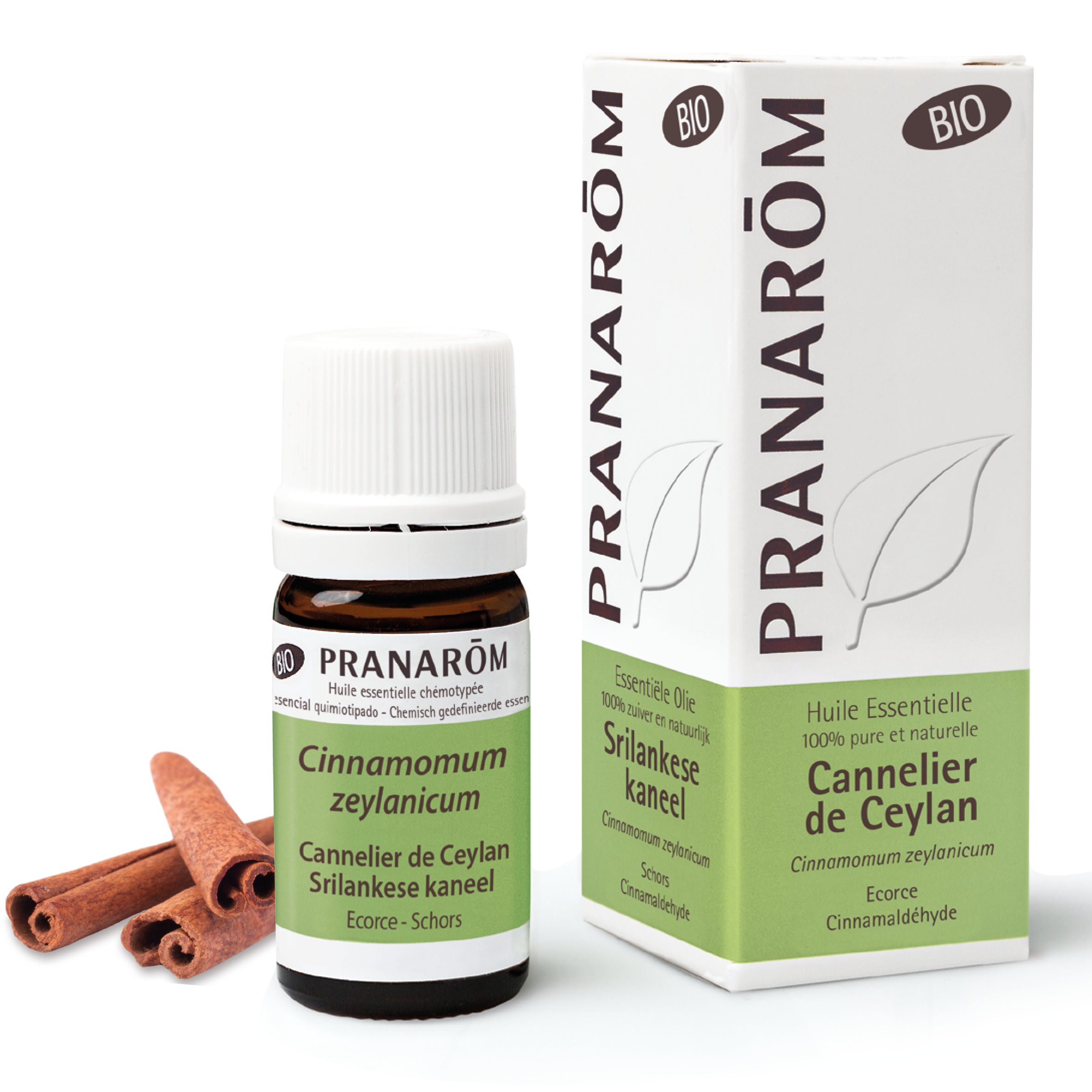 PRANAROM Huile Essentielle de Cannelier de Ceylan - Bio 5 ml