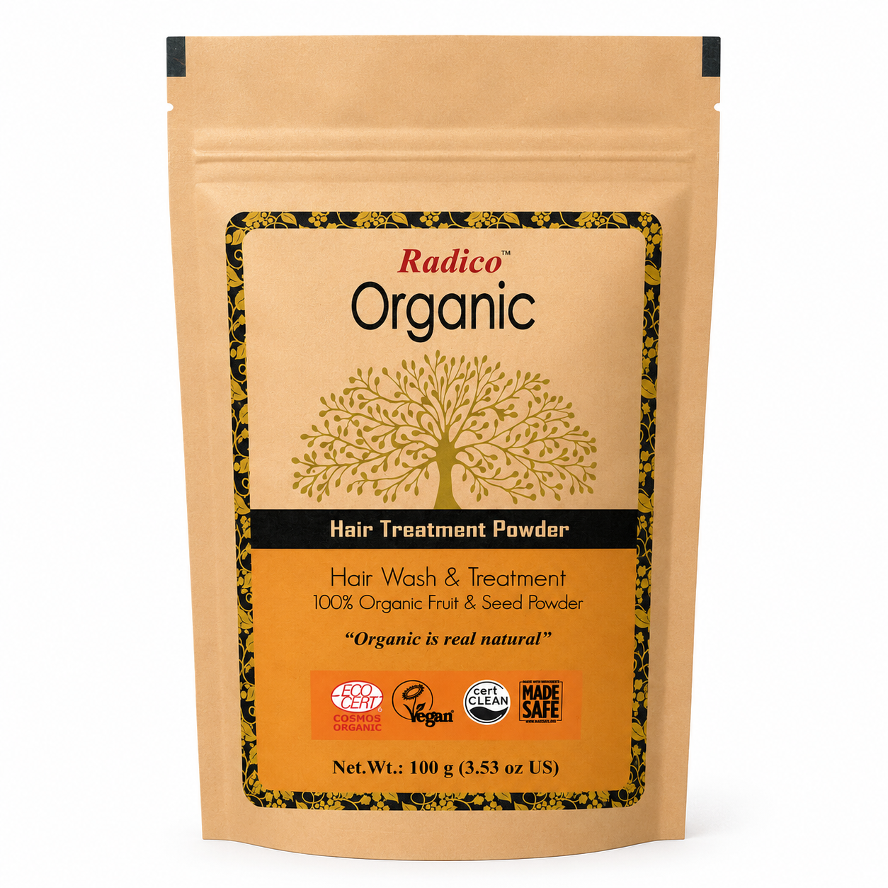 Radico poudre capillaire amla-reetha-shikakai 100 g