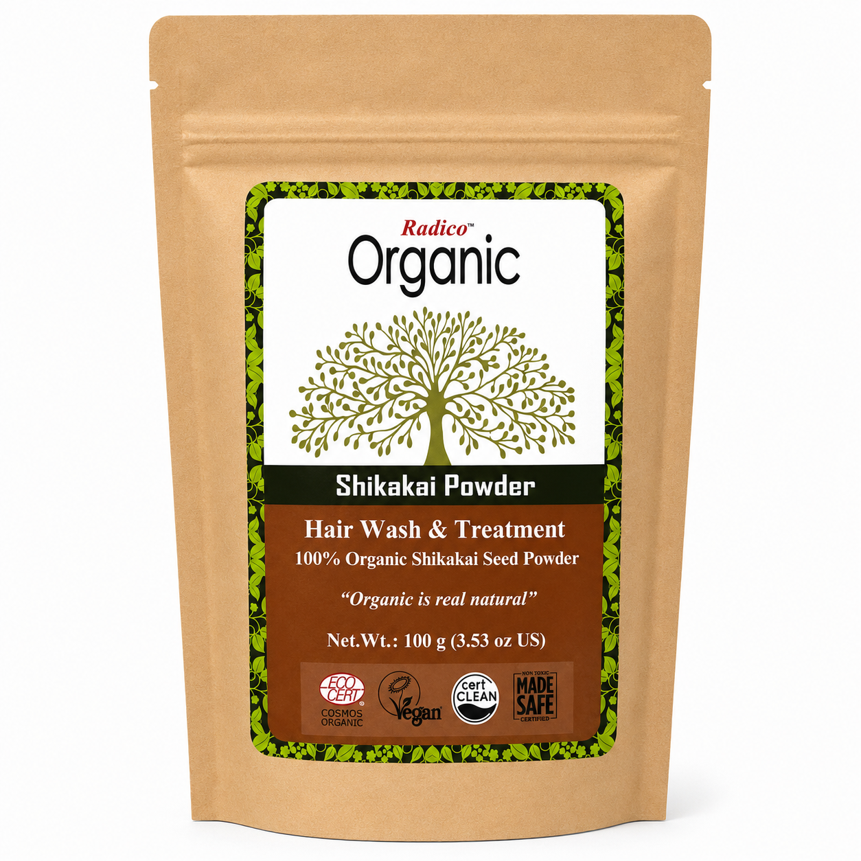 Radico Organic poudre de shikakai 100 g