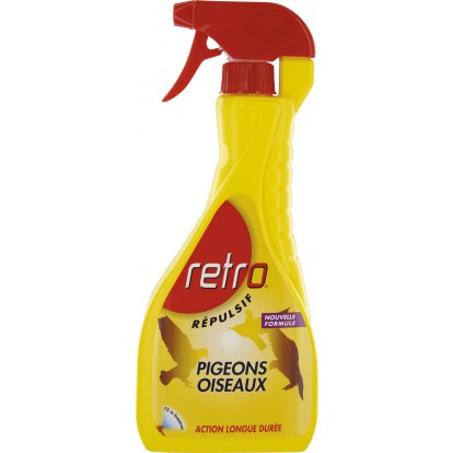 RETRO répulsif pigeons et oiseaux 750 ml