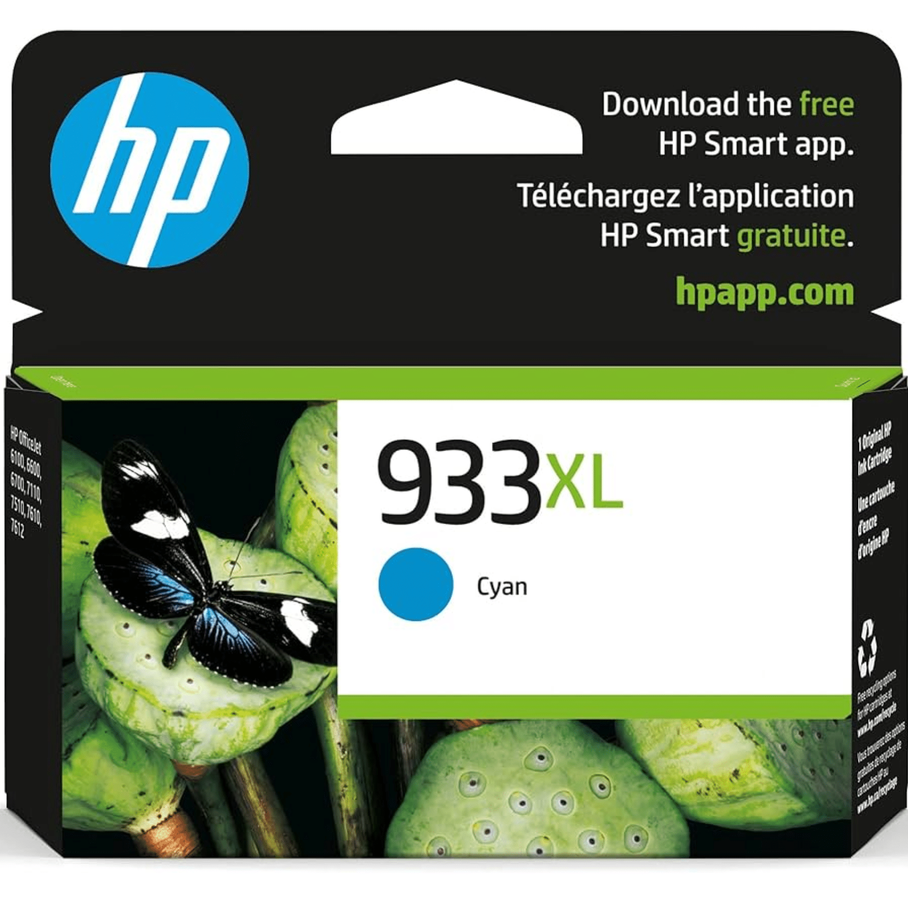 INK 8253037 HP 933 COLOR OFFICEJET 6100