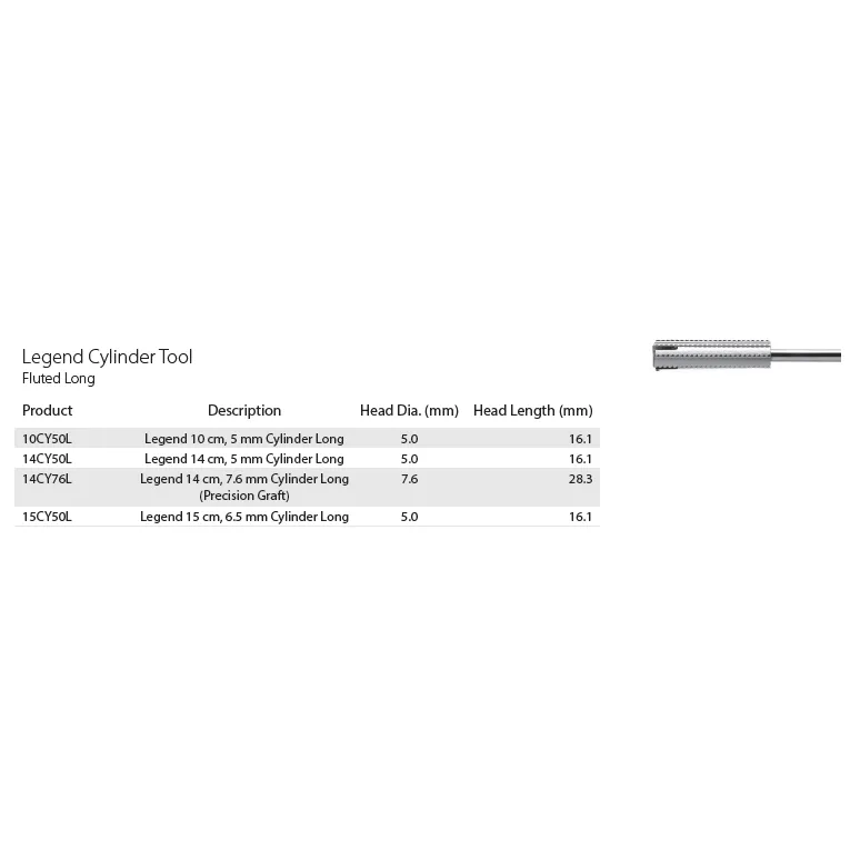 TOOL LEGEND 7.5CM .6MM BALL DF LONG