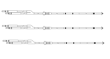 LEAD 5038S-58 CAPSURE VDD QUAD AV 11.5CM
