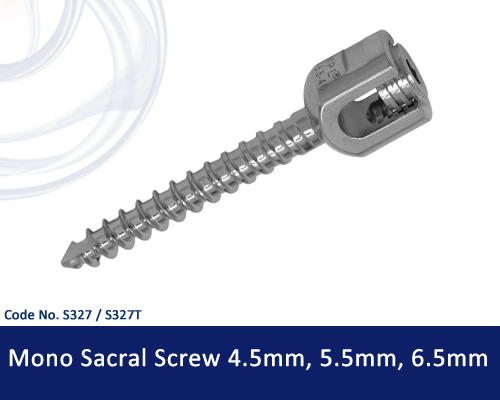 SCREW 8612250 CLRD SACRAL 6.5X50MM