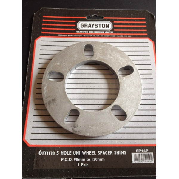 SPACER 56301305 12W 30MM X 13MM 5 DG TI
