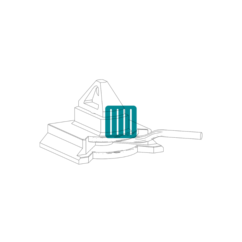 CABLE 3550-68 RESTORE SCRN TWIST LOCK