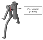 RATCHETING ARM 29480 STEALTH AUTOGUIDE