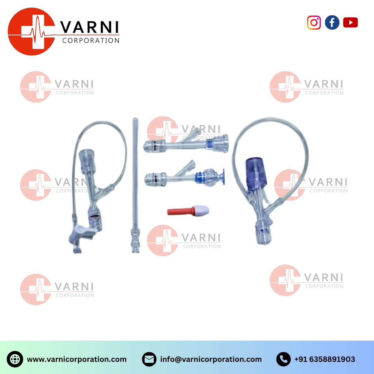 CATH AKSTAN601 DXT 6F 5PK ANGIO STD KIT