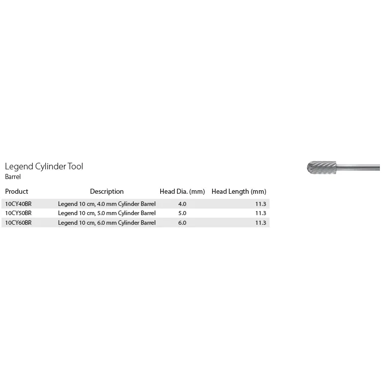 TOOL 26BA50DX LEGEND 26CM 5MM DIM XCRS