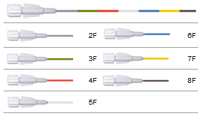 CATHETER LA8EBU45D LA 8F 90CM EB45