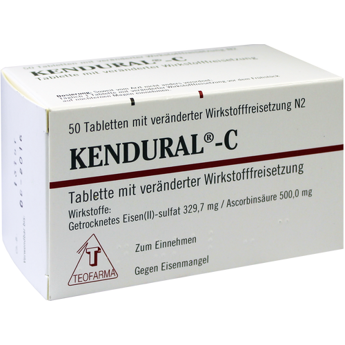 KENDURAL cpr ret 90 pce