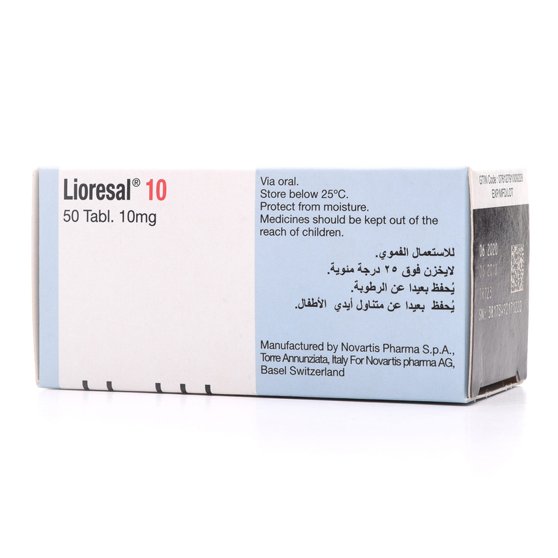 LIORESAL cpr 10 mg 50 pce