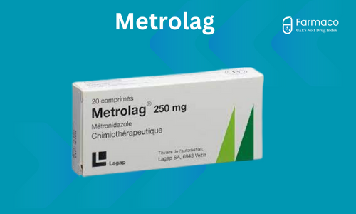 METROLAG cpr 500 mg 8 pce