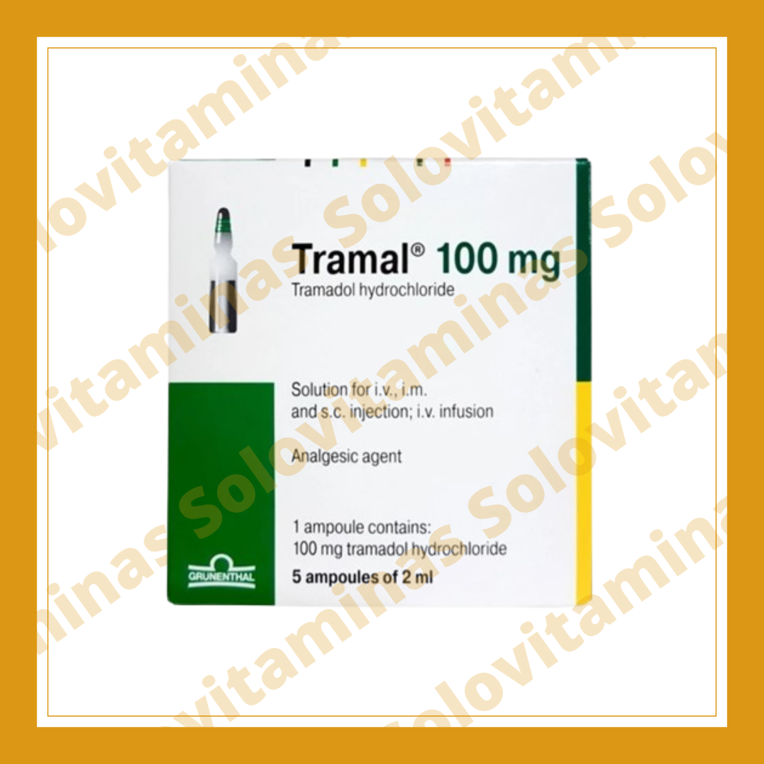 TRAMAL sol inj 100 mg/2ml 5 amp 2 ml
