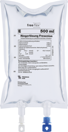 RINGER-LACTAT Fresenius 500ml Freeflex 20 pce
