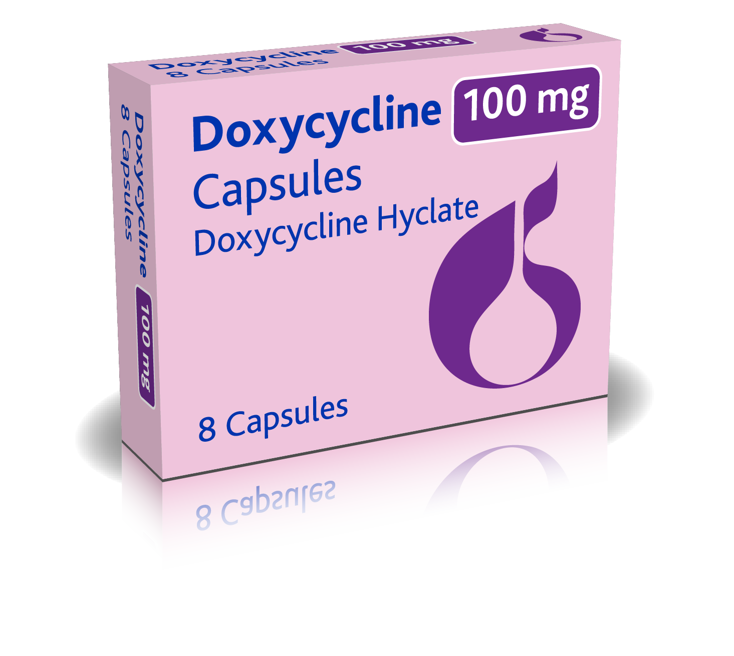 DOXYCLINE cpr 100 mg 8 pce