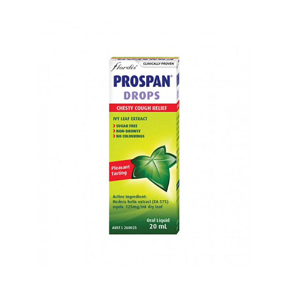 PROSPAN gouttes contre la toux fl 20 ml