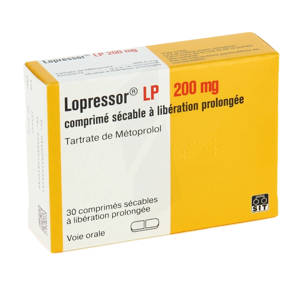 LOPRESOR Retard Divitabs 200 mg 56 pce