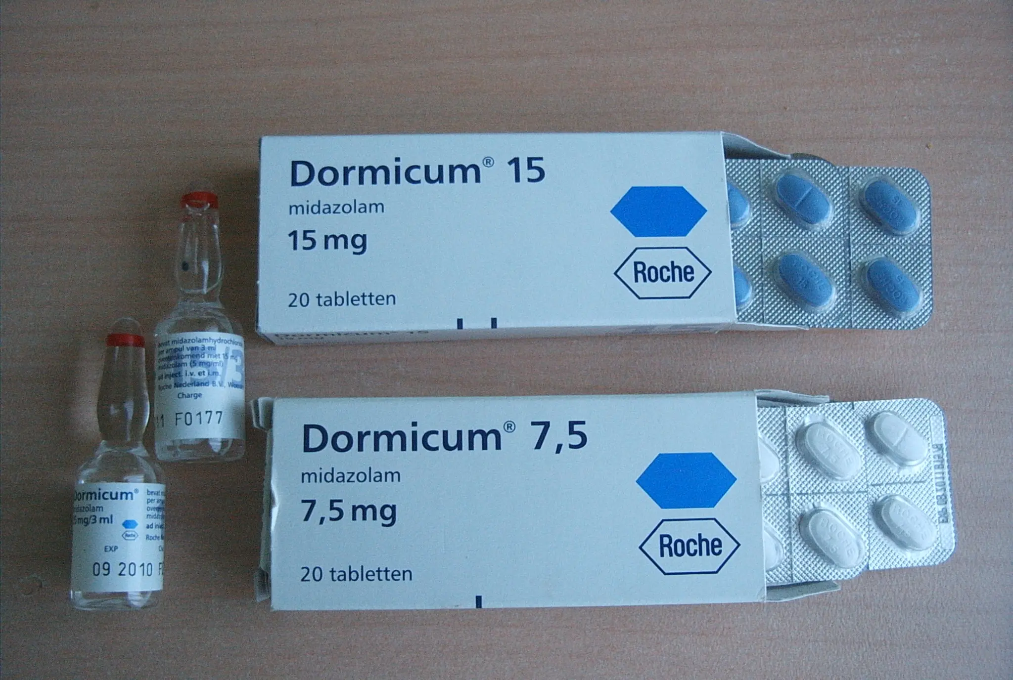 DORMICUM 5 mg/5ml i.v., i.m., rectale 10 amp 5 ml