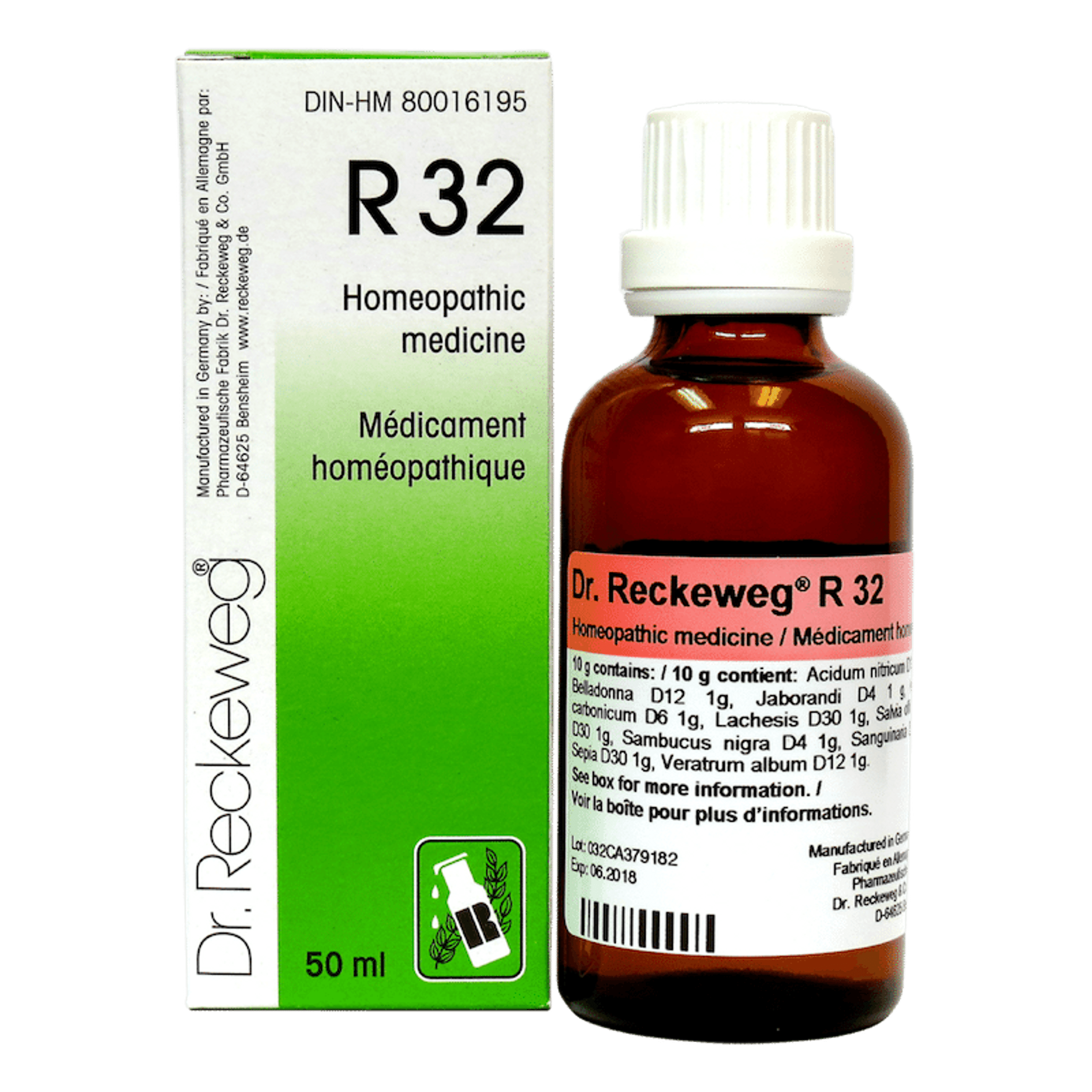 RECKEWEG R32 Antihidrosin gouttes fl 50 ml