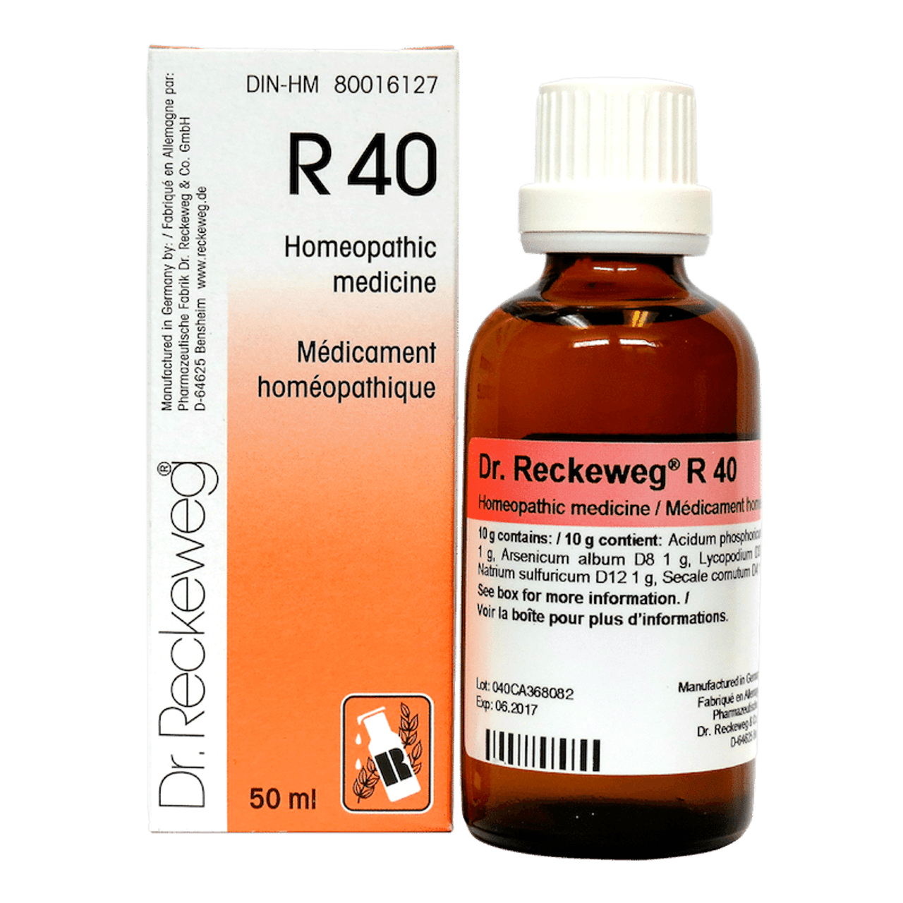 RECKEWEG R40 Diaglukon gouttes fl 50 ml