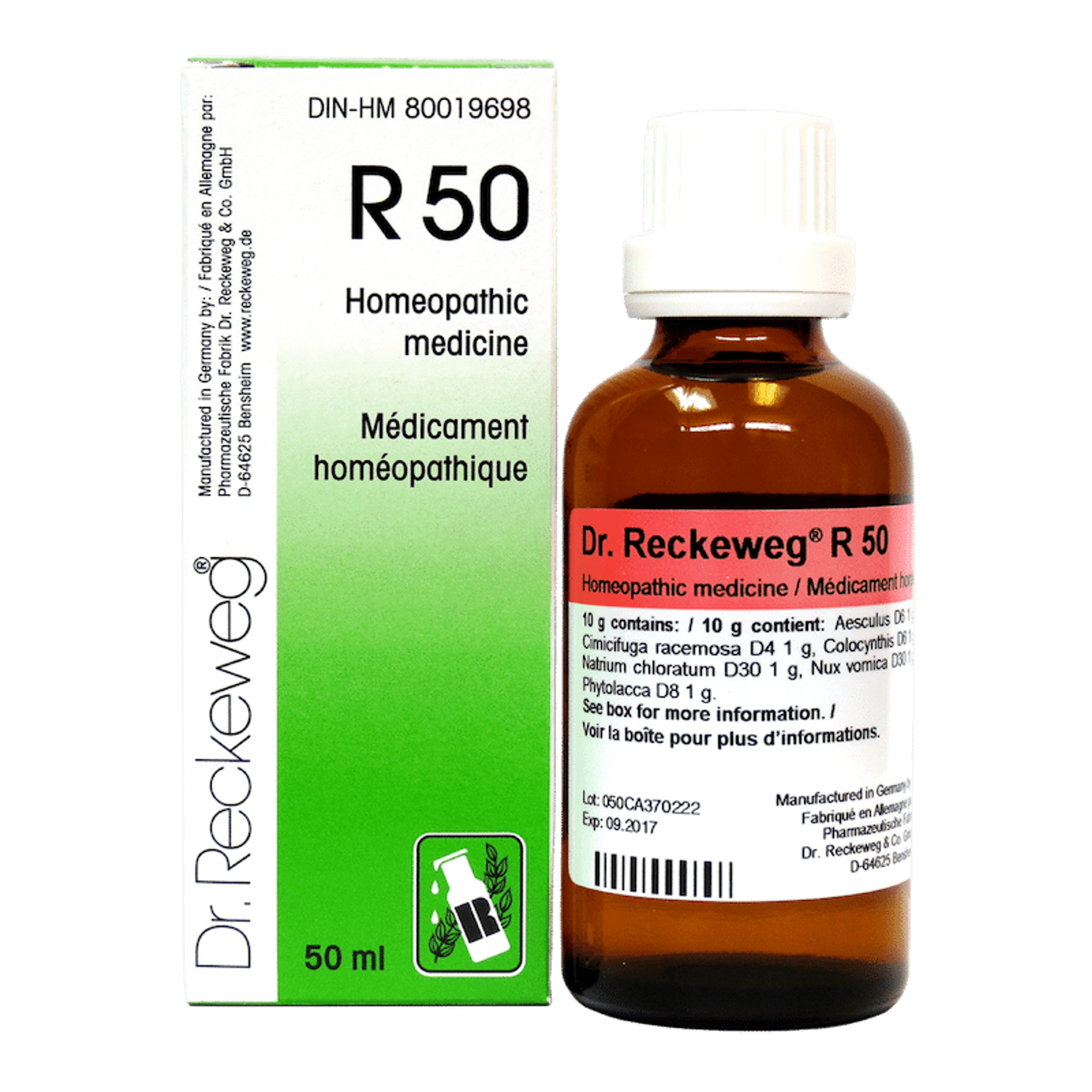 RECKEWEG R50 Sacrogynol gouttes fl 50 ml