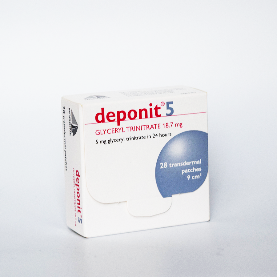 DEPONIT 5 patch mat 5 mg/24h 30 pce