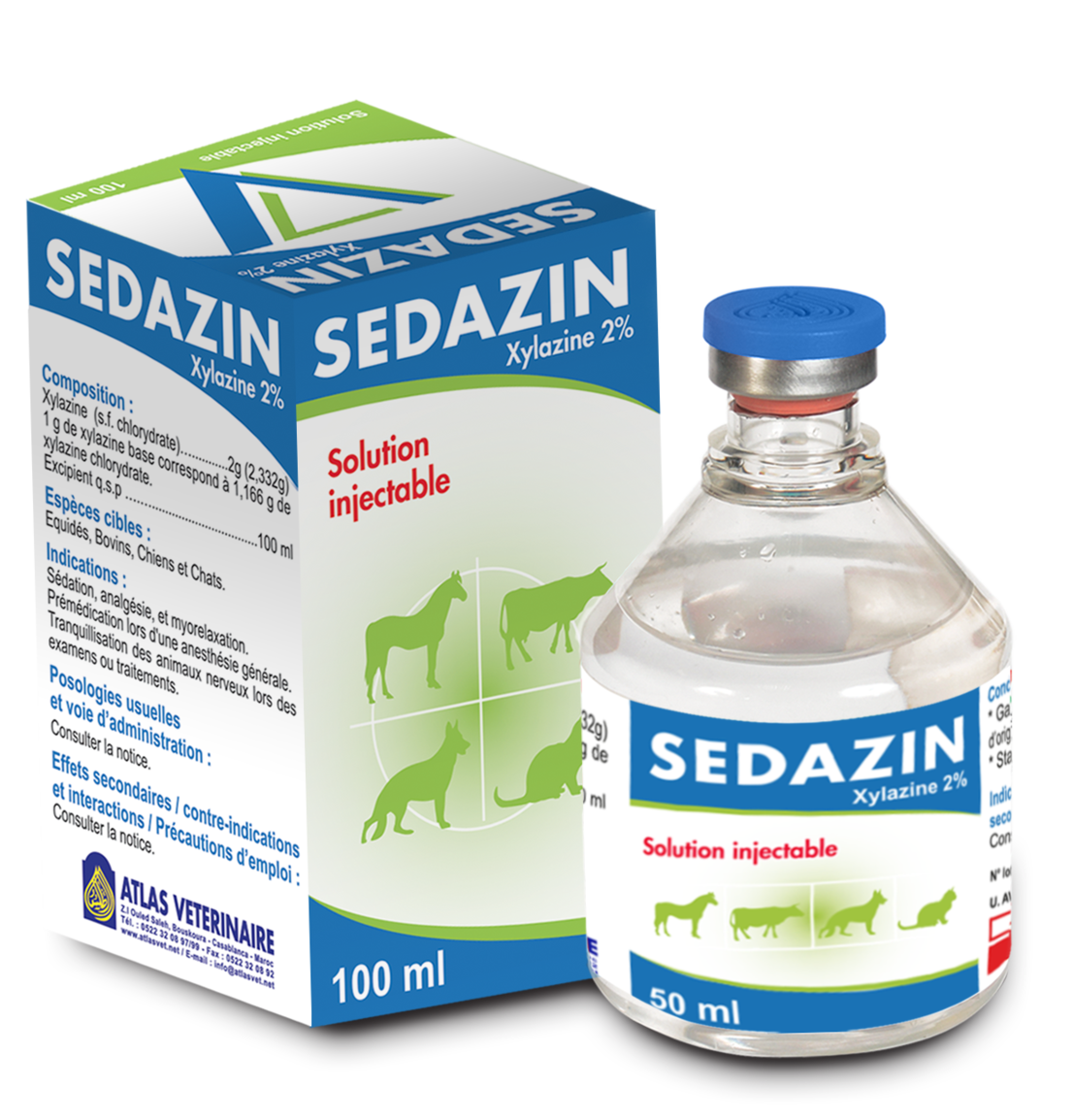 SEDAZIN cpr 1 mg bte 50 pce