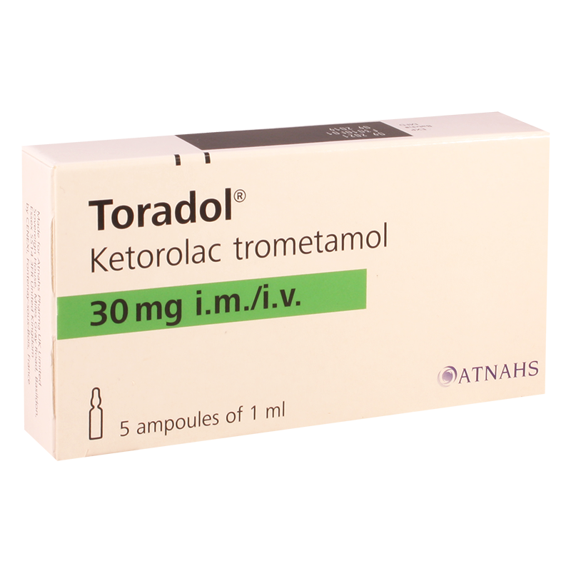 TORA-DOL sol inj 30 mg/ml 5 amp 1 ml
