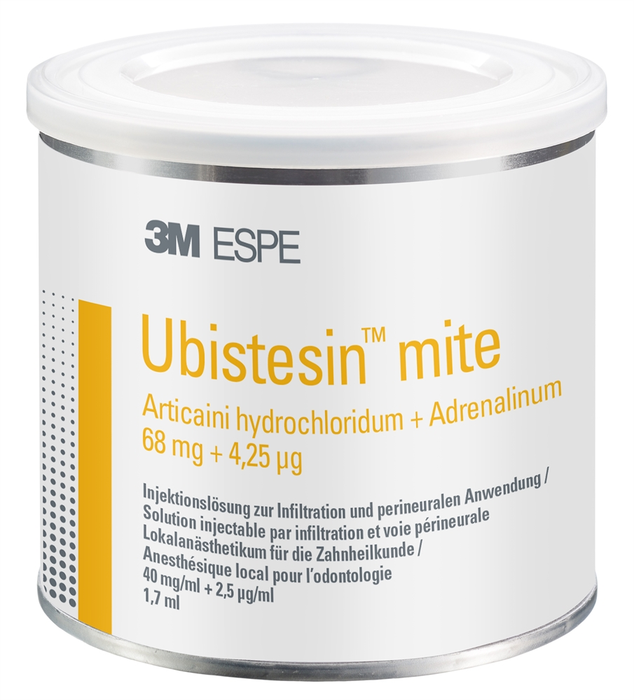 Ubistesin mite, Injektionslösung