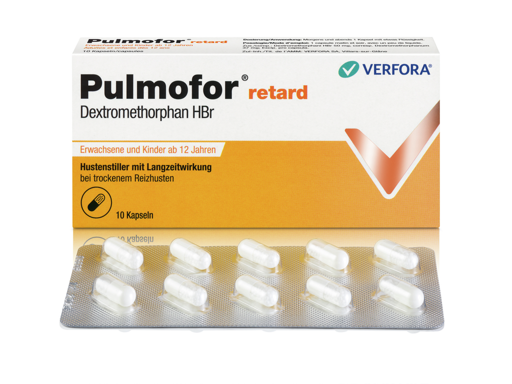 PULMOFOR retard caps ret 10 pce