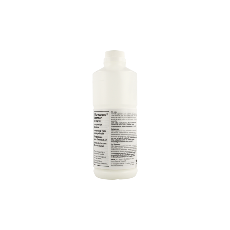 MICROPAQUE Scanner susp fl 150 ml