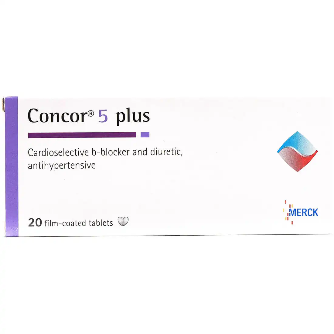 CONCOR 5 plus cpr pell 5/12.5 mg 100 pce