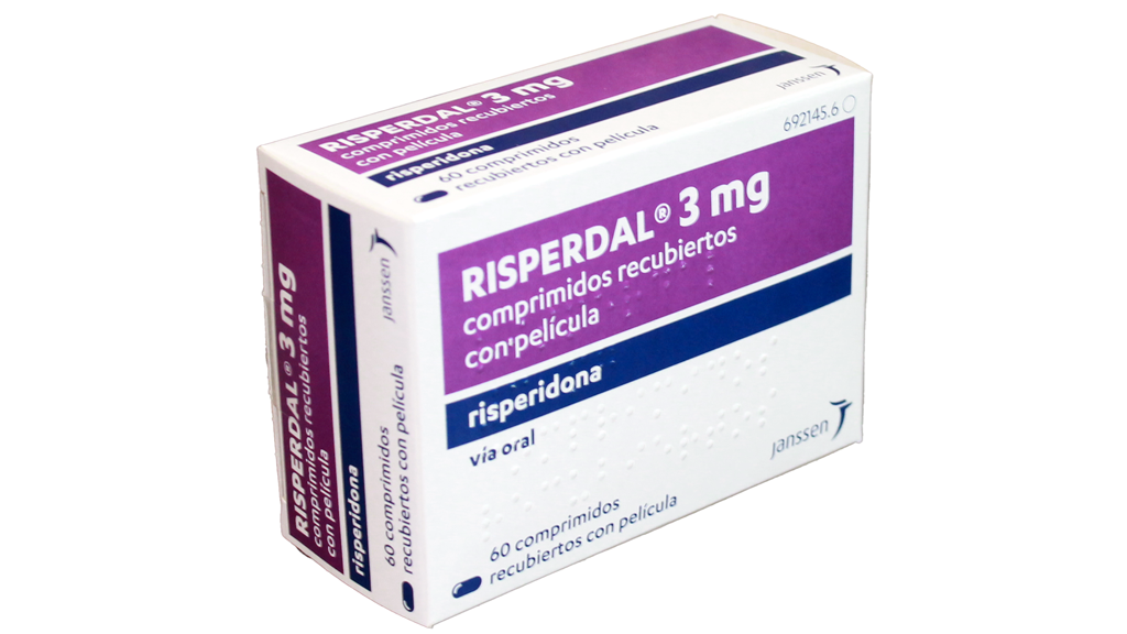 RISPERDAL cpr pell 3 mg 60 pce