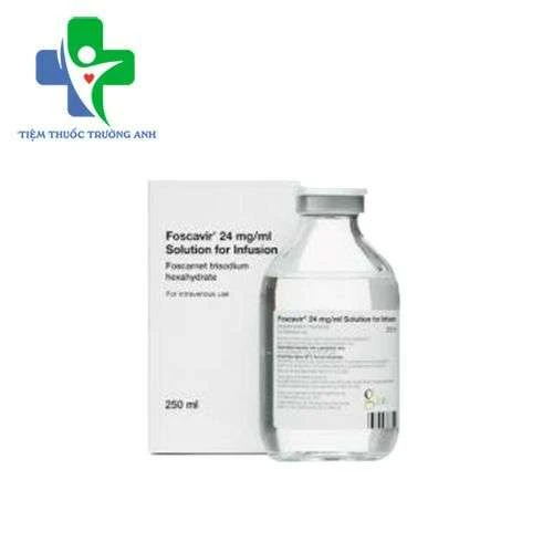 FOSCAVIR sol perf 6000 mg/250ml fl 250 ml