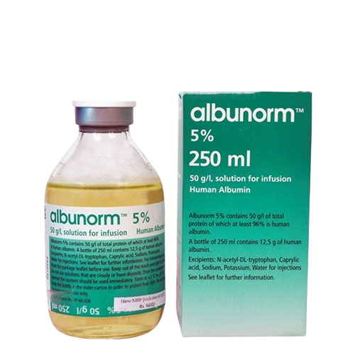 ALBUMIN CSL sol perf 5 % 250ml