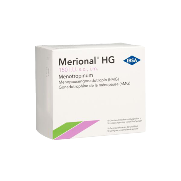 MERIONAL s.c./i.m. 150 UI c solv flac 10 pce