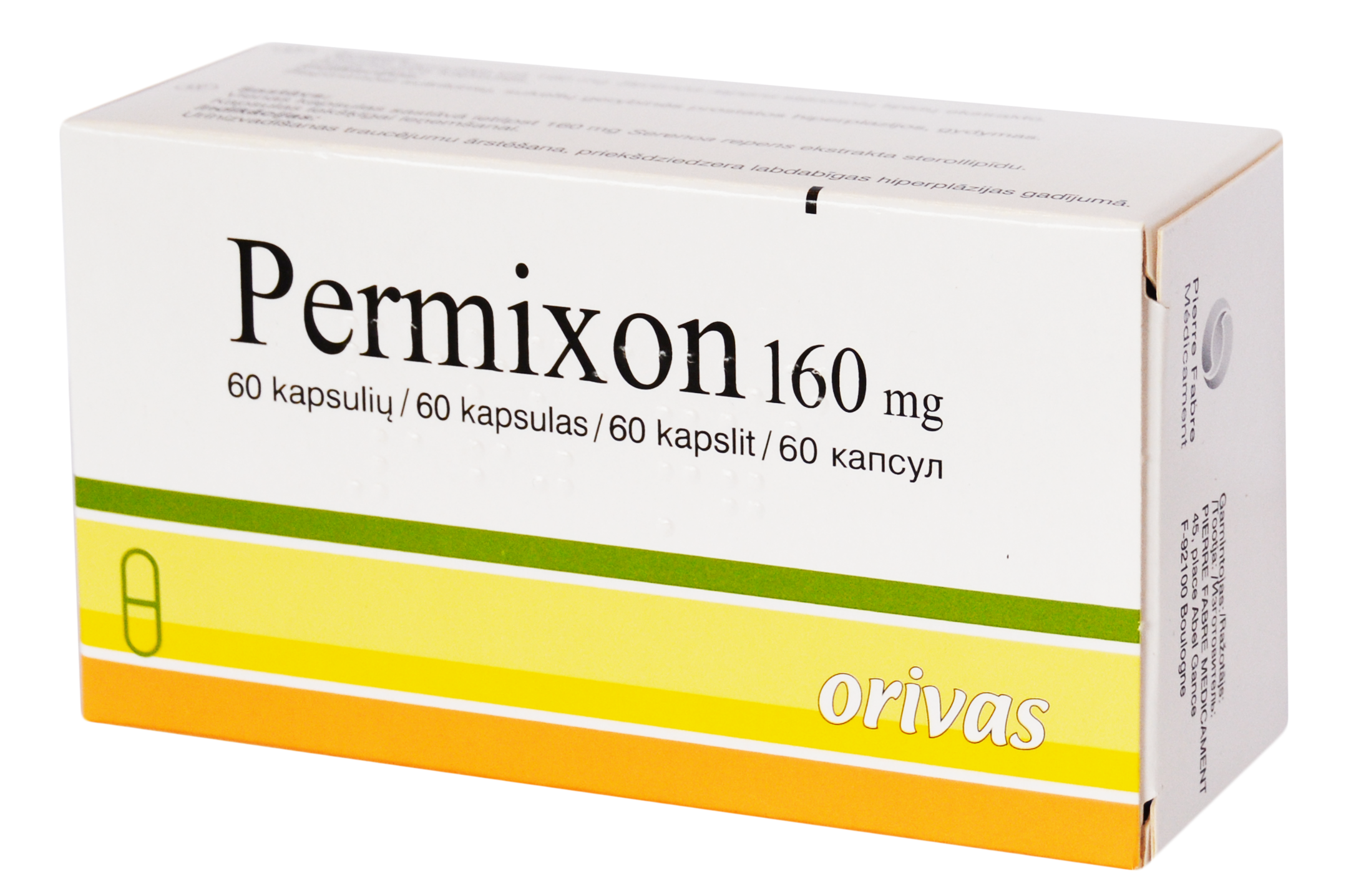 PERMIXON caps 160 mg 30 pce