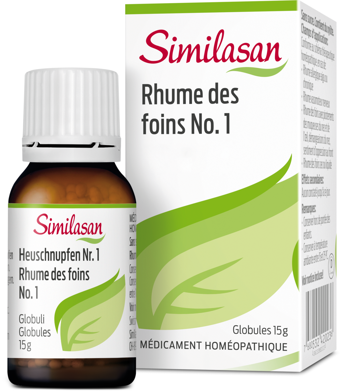 SIMILASAN Rhume des foins No. 1 glob fl 15 g