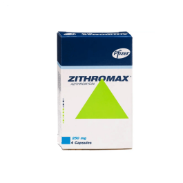 ZITHROMAX cpr pell 250 mg 4 pce