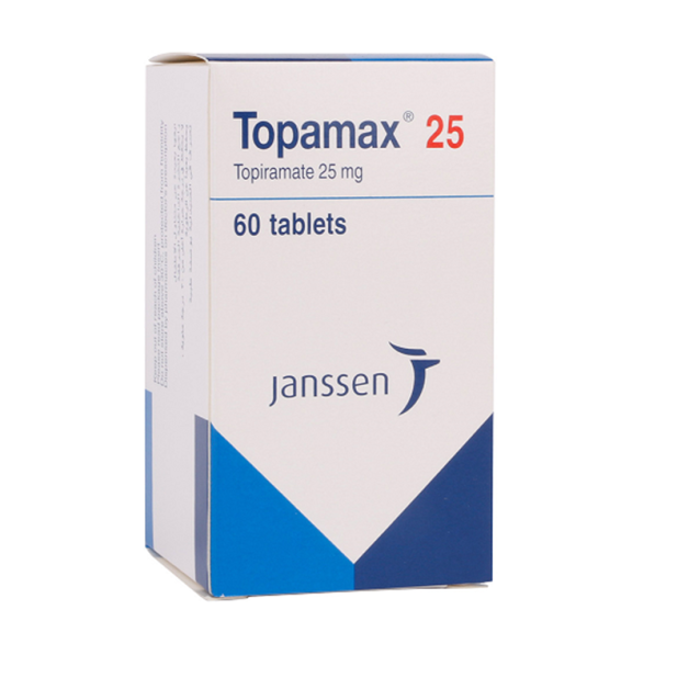 TOPAMAX cpr pell 25 mg bte 60 pce