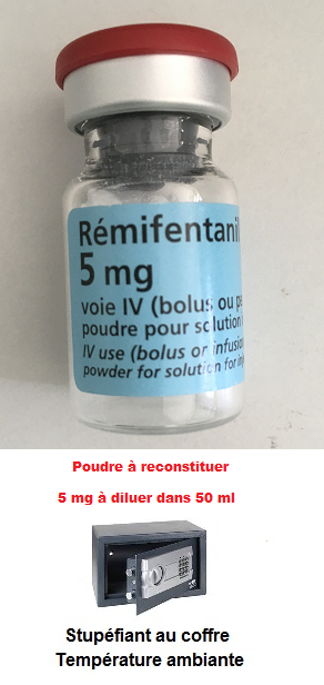 ULTIVA subst sèche 5 mg flac 5 pce