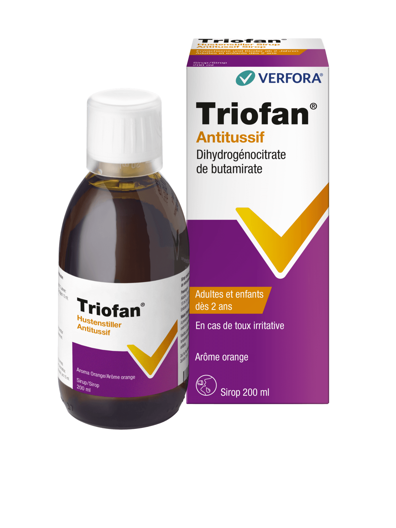 TRIOFAN Antitussif gouttes fl 30 ml