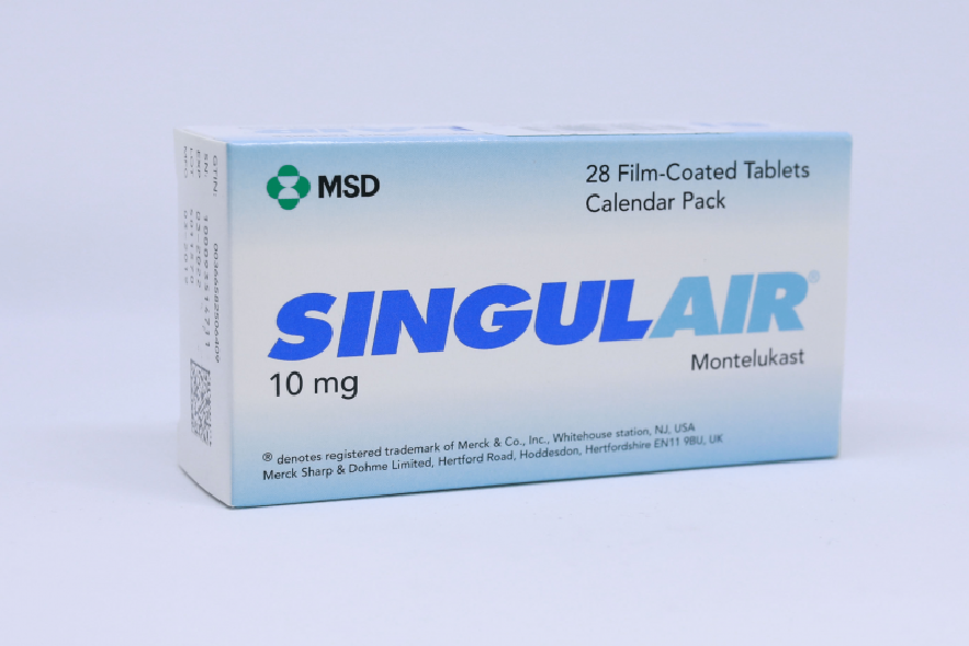 SINGULAIR cpr pell 10 mg 98 pce