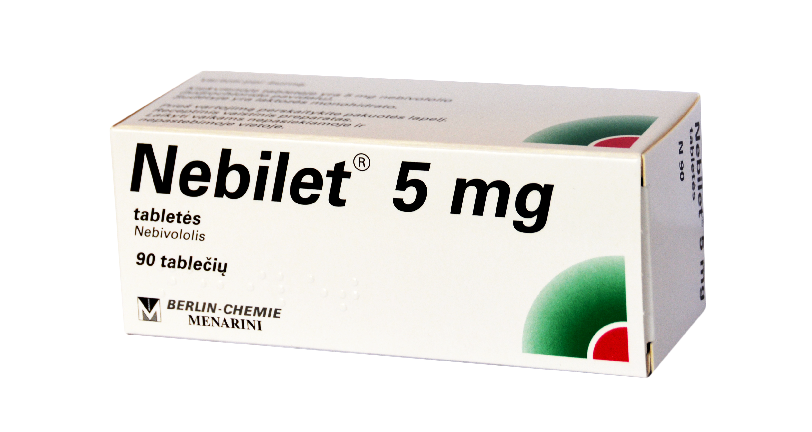 NEBILET cpr 5 mg 98 pce