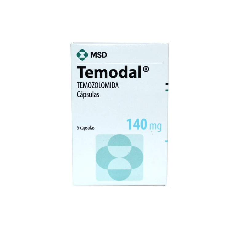 TEMODAL caps 140 mg sach 5 pce