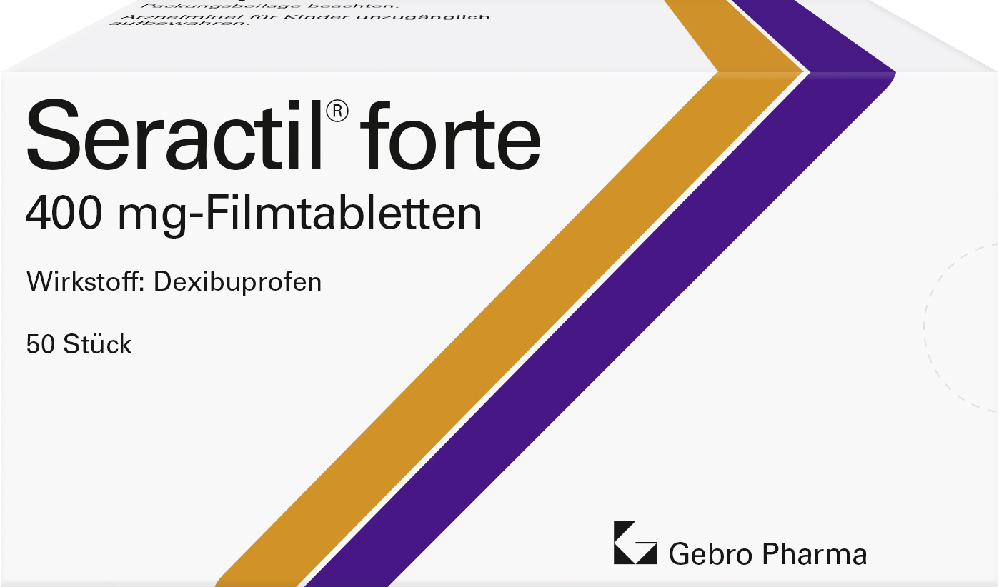 SERACTIL cpr pell 400 mg forte 50 pce