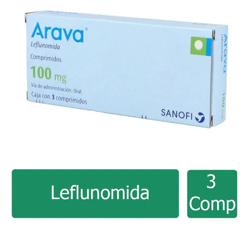 ARAVA cpr pell 100 mg 3 pce